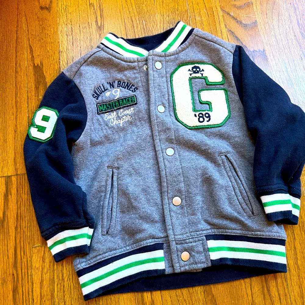 Perfect for fall jacket for a little boy!